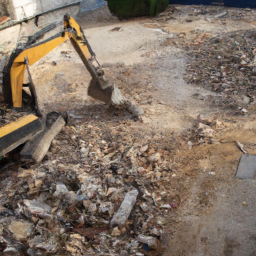 Déplombage : travaux de mise en sécurité des structures Capesterre-Belle-Eau